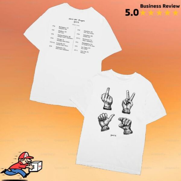 Goose The Band Merch Store Cyd Tour Tee Fall 2025