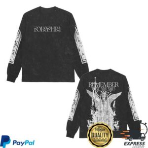 Rise Records Merch Store Remember That You Will Die Mineral Wash Long Sleeve