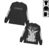 kenny Rise Records Merch Store Remember That You Will Die Mineral Wash Long Sleevev