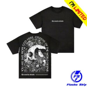 Rise Records Merch Store The Acacia Strain You Are Safe From God Here Black T-Shirt
