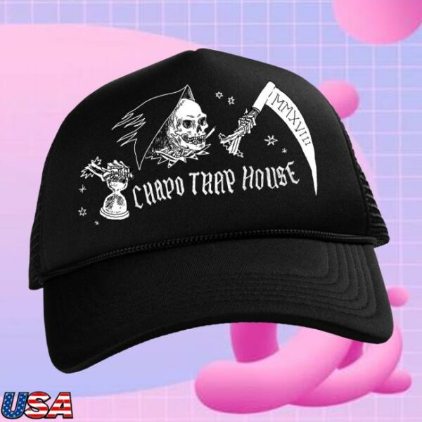 Chapo Trap House Merch Reaper Trucker Hat