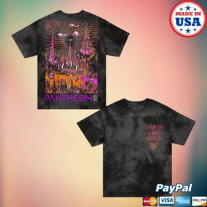 Rise Records Merch Store Dance Gavin Dance Pantheon Crystal Black T-Shirt