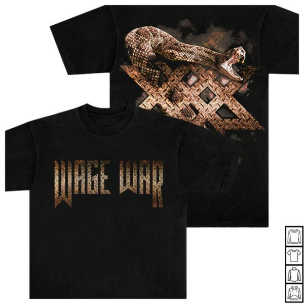 Wage War Store Merch Rattler T-Shirt