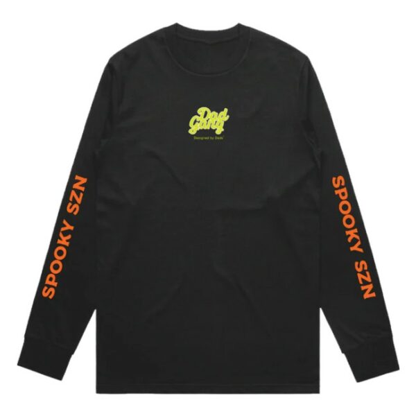 Dad Gang Store Merch Dg Tee Spooky Szn Long Sleeve