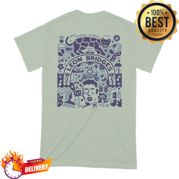 Leon Bridges Shop Store Merch Abstract Leon T-Shirt