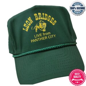 Leon Bridges Shop Store Merch Live From Panther City Trucker Hat