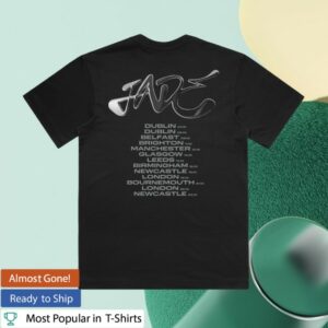 Jade Official Store Merch Jade Uk & Ire Date Back Tour Tee