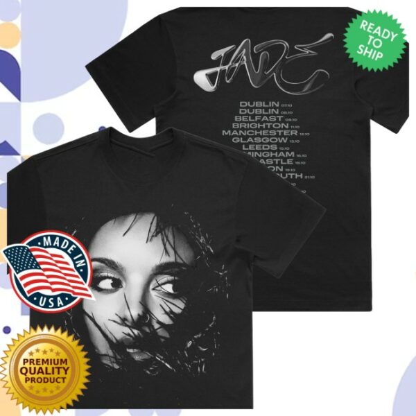 Jade Official Store Merch Jade Uk & Ire Date Back Tour Tee