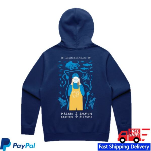 Salmon Sisters Store Merch Kaladi Brothers X Salmon Sisters Mug Up Hoodie