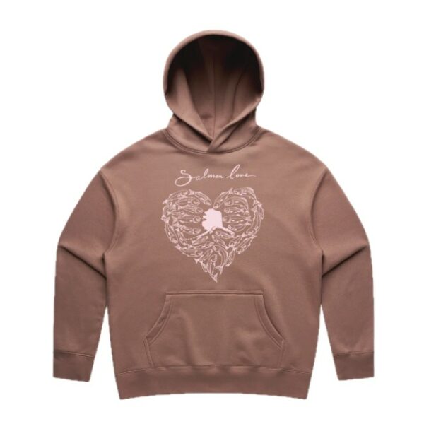 Salmon Sisters Store Merch Salmon Love Pullover Hoodie