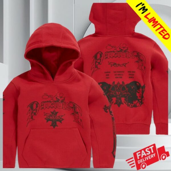 Instylettown Store Merch Jordan Craig See You In Paradise Tour Pullover Hoodie