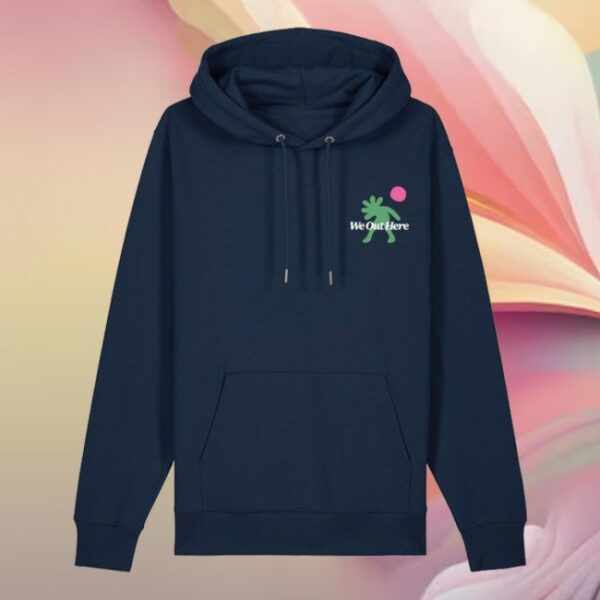 We Out Here Festival Store Merch Navy Blue ‘Keep On Dancing’ Hoodie