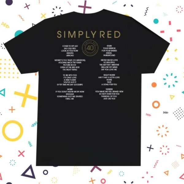 Simply Red Store Merch Simply Red Recollections T-Shirt