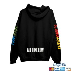 All Time Low Official Store Merch Everyone’s Talking Zip Hoodie
