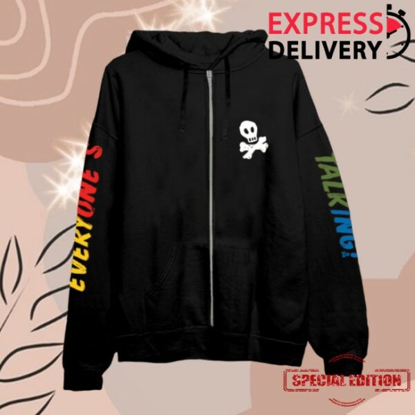 All Time Low Official Store Merch Everyone’s Talking Zip Hoodie