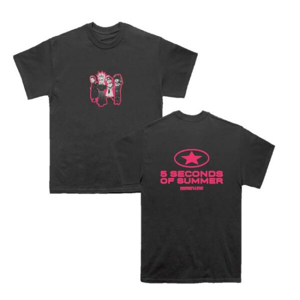 5Sos Merch Store Everyone’s A Star Band T-Shirt
