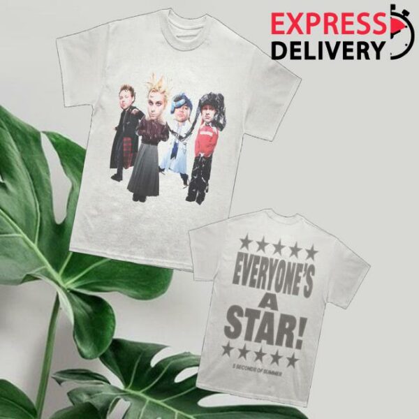 5Sos Merch Store Everyone’s A Star T-Shirt