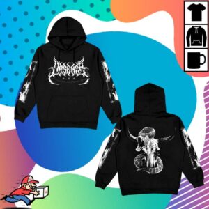 Wage War Band Store Merch Bull Skull Hoodie