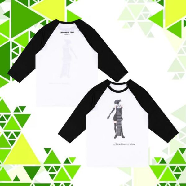 Crunchyroll Merch Store Chainsaw Man The Movie Reze Arc Bomb Girl Raglan T-Shirt