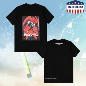 Crunchyroll Merch Store Chainsaw Man The Movie Reze Arc Bomb Girl Vs Chainsaw Man T-Shirt