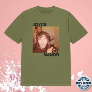 Joyce Manor Merch Store Album Cover Shirt On Green