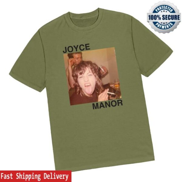 Joyce Manor Merch Store Album Cover Shirt On Green