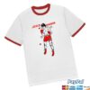 kenny Joyce Manor Merch Store Boxer Tee On White Red Ringera