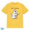 Joyce Manor Merch Store Opossum Shirt On White