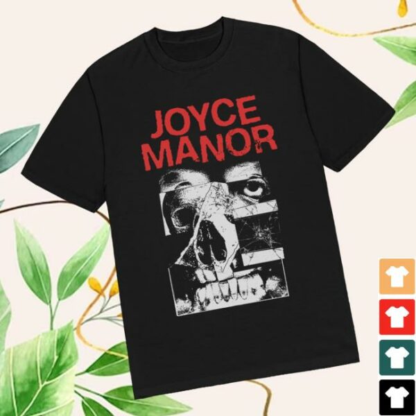 Joyce Manor Merch Store Skulls Shirt On Black