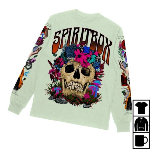 Rise Records Merch Store Spiritbox Holy Roller Mint Long Sleeve
