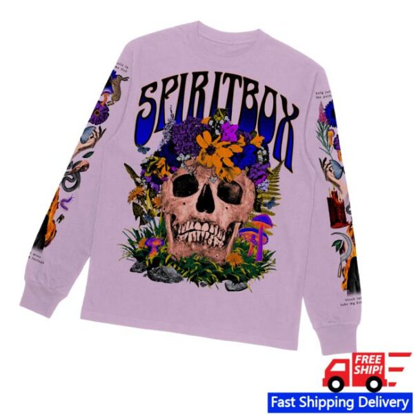 Rise Records Merch Store Spiritbox Holy Roller Orchid Long Sleeve