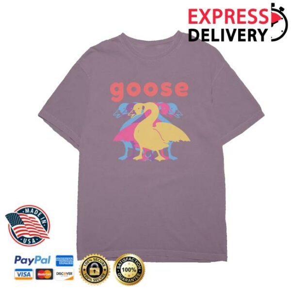 Goose The Band Merch 5 Logo Tee