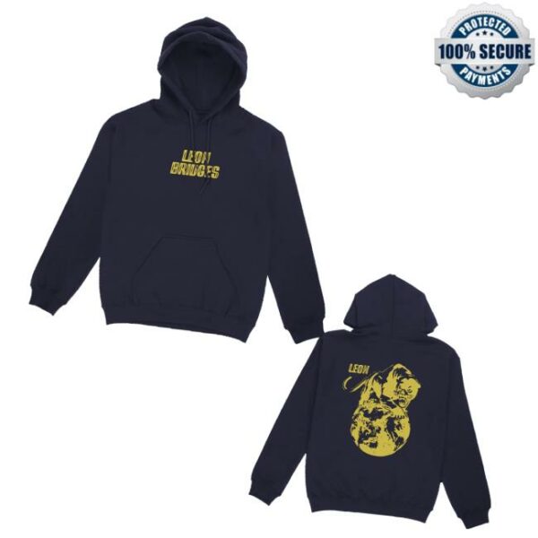 Leon Bridges Shop Merch Panther City Pullover Hoodie