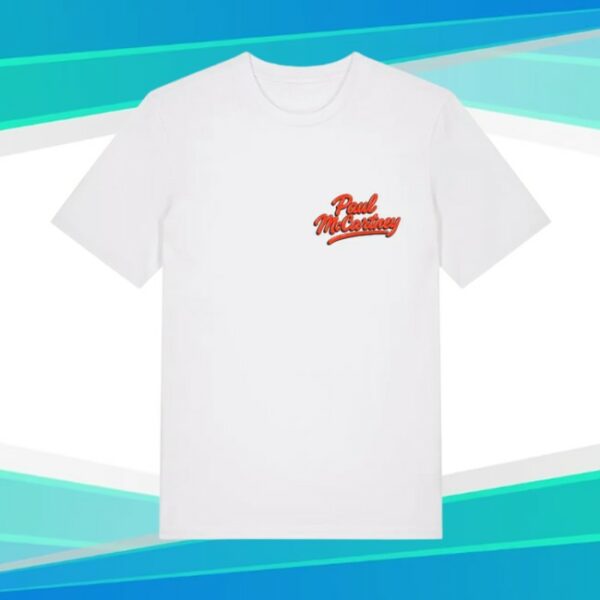 Paul Mccartney Official Store Merch Got Back 2025 Albuquerque Event T-Shirt