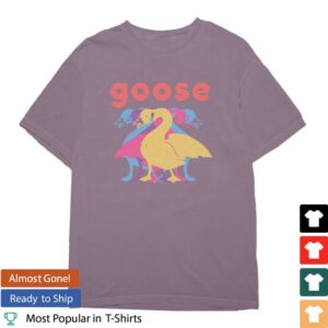 Goose The Band Merch Store 5 Logo Tee Wine