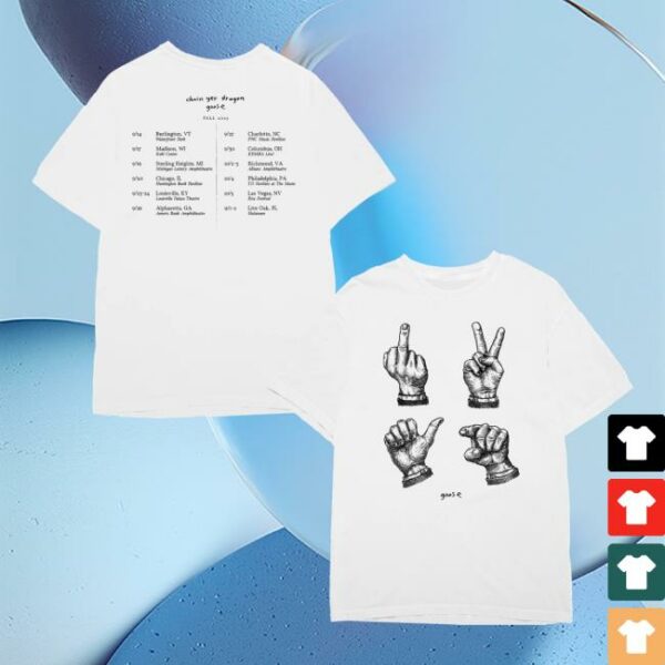 Goose The Band Merch Store Cyd Tour Tee Fall 2025