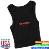 kenny Goose The Band Merch Store Swirl Text Ladies Crop Tanka
