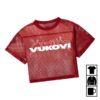 kenny Allotment Merch Store Vukovi Logo Mesh Jersey Crop Reda