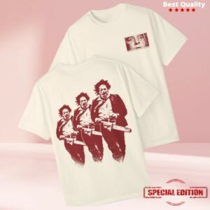 Heavy Spoilers Store Merch Chainsaw Double-Sided Tee