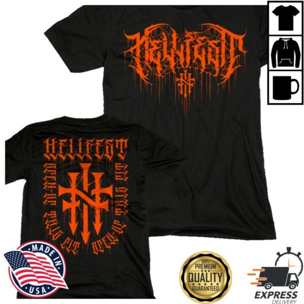 Hellfest Store Merch Slamcore Ii Tee-Shirt