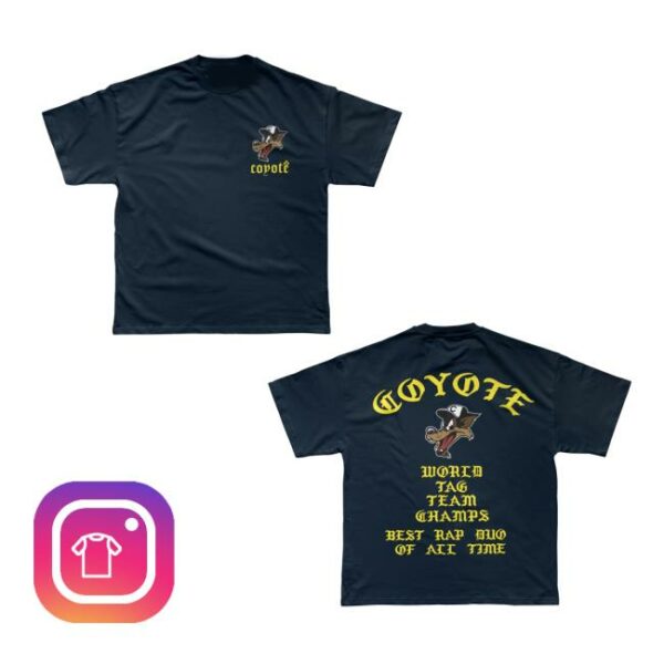 Coyoteforhire Merch Store Best Rap Duo Shirt