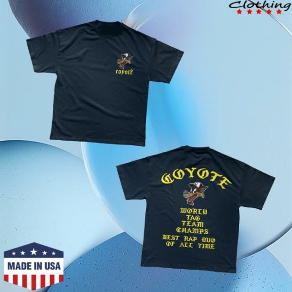 Coyoteforhire Merch Store Best Rap Duo Shirt