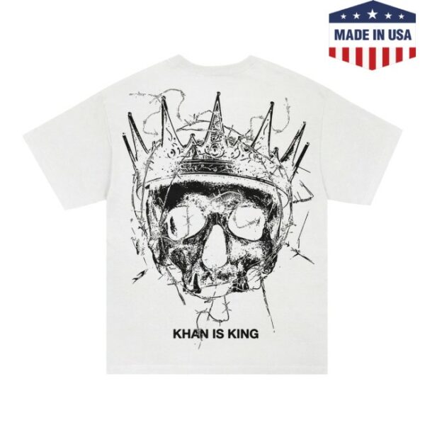 Rise Records Store Merch Kublai Khan Tx Khan Is King White T-Shirt