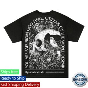 Rise Records Store Merch The Acacia Strain You Are Safe From God Here Black T-Shirt