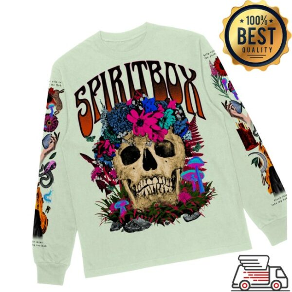 Rise Records Store Merch Spiritbox Holy Roller Mint Long Sleeve