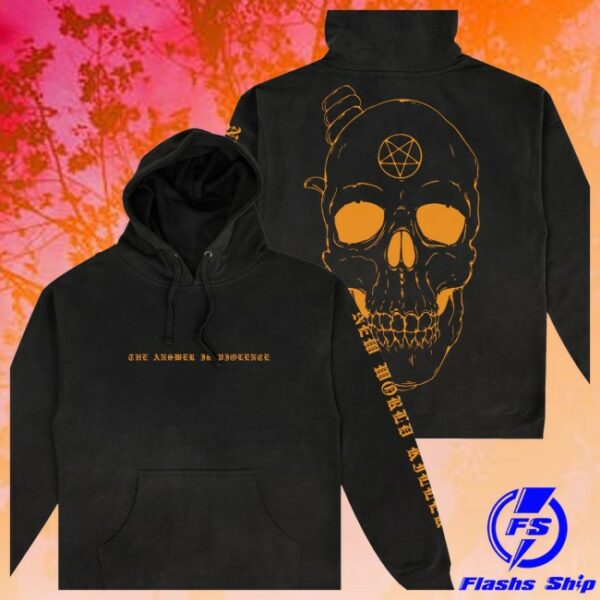Rise Records Store Merch Spite Violence Black Pullover Hoodie