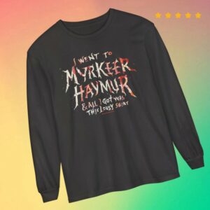 Bad Magic Store Merch Myrkeer Haymur Longsleeve Tee