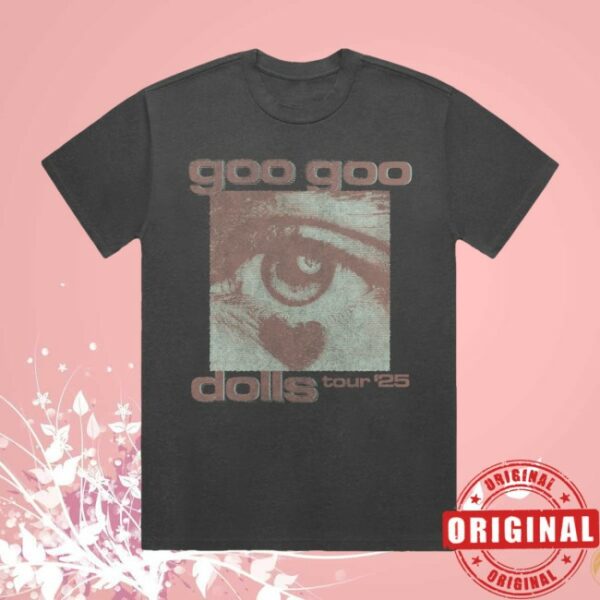 Goo Goo Dolls Store Merch Heart Eyes Dateback Tee