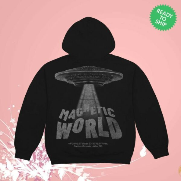 Magnetic World Store Merch Magnetic World Black Hoodie