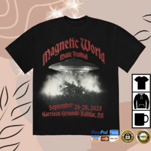 Magnetic World Store Merch Magnetic World Black T-Shirt